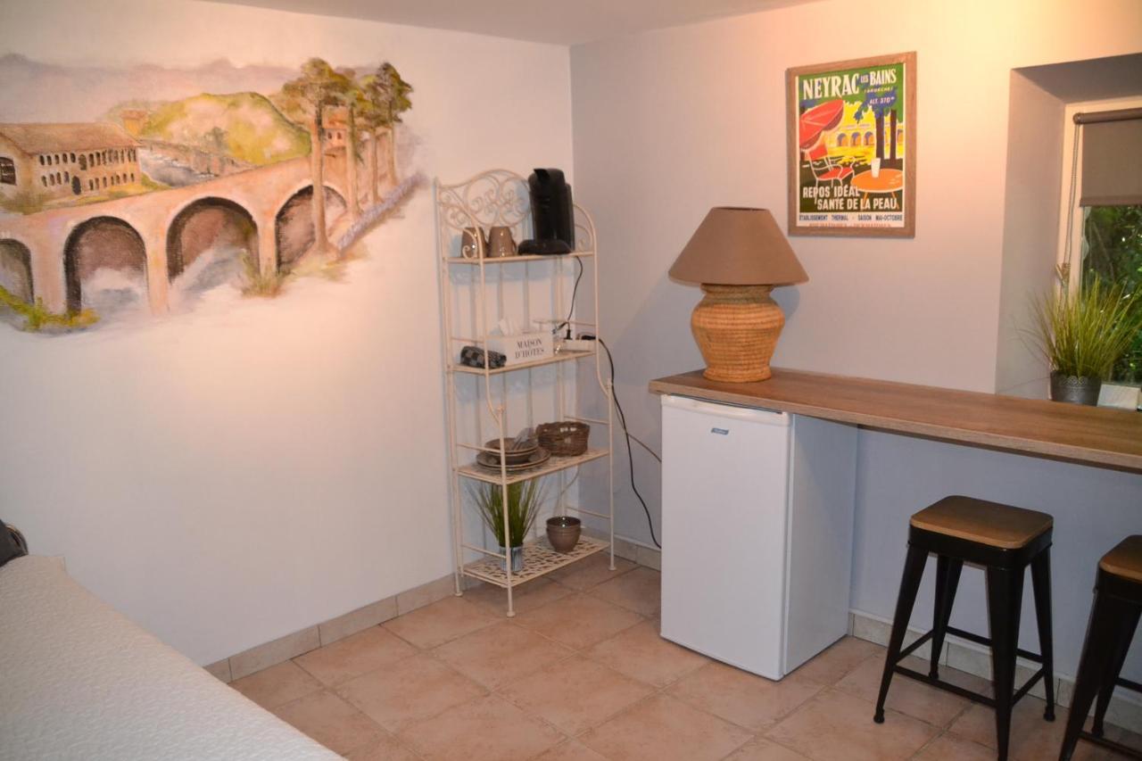 Maison Sous Le Pont Bed & Breakfast Meyras Luaran gambar