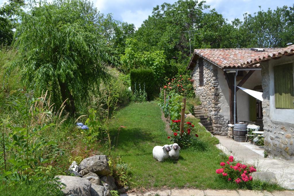 Maison Sous Le Pont Bed & Breakfast Meyras Luaran gambar